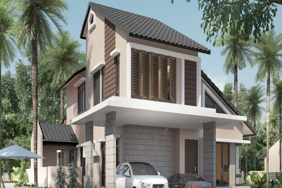 Belian double-storey bungalow